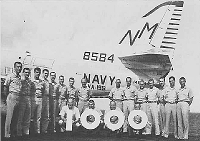 VA-195 A-4C & Pilots