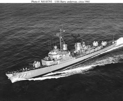 USS_Barry_DD933 Courtesy Of Ed Penny